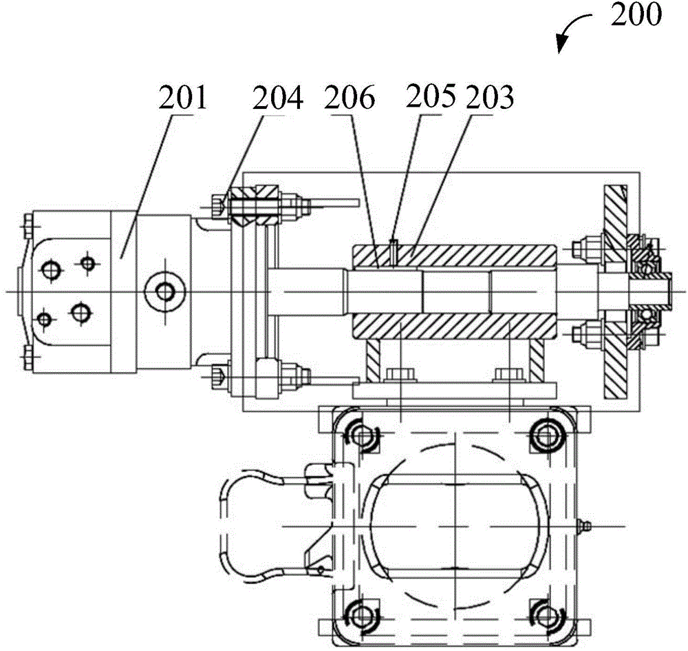 Pin-detaching mechanism and full-automatic container pin-detaching cart