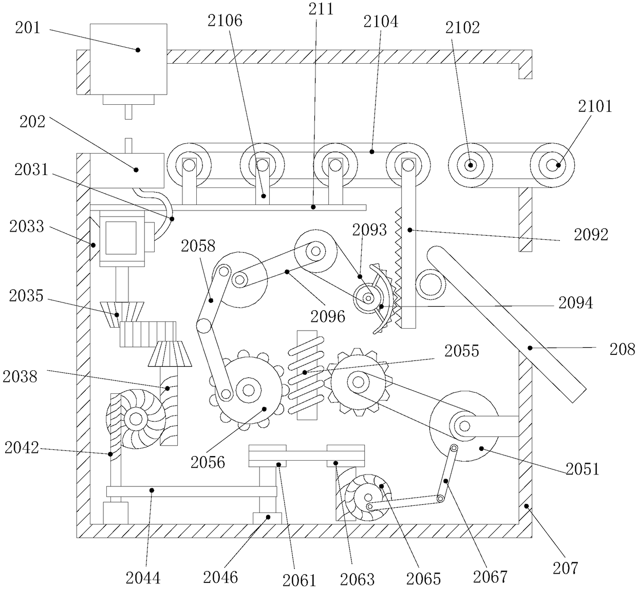 Automatic device for machining wiring terminal