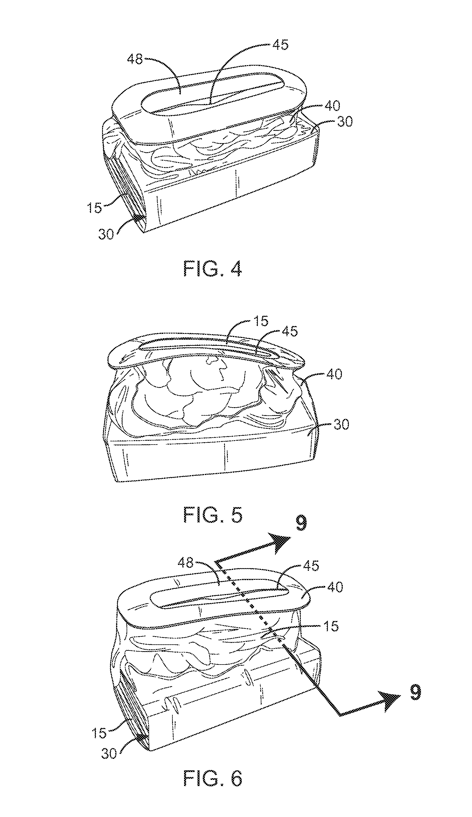 Combination Tissue Dispenser and Trash Receptacle