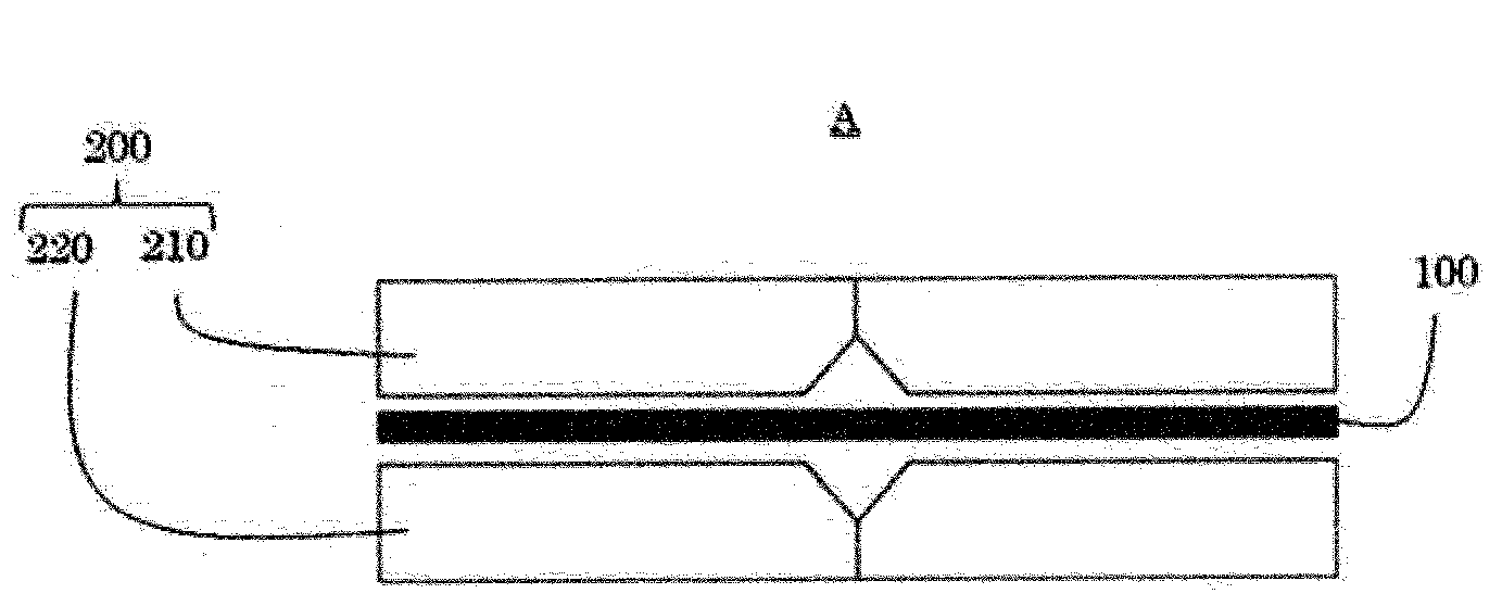 Tape for forming double eyelid