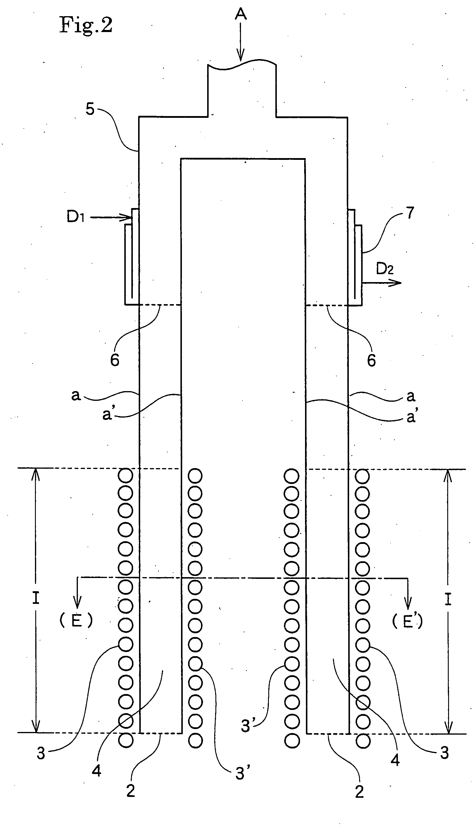Reaction apparatus for producing silicon