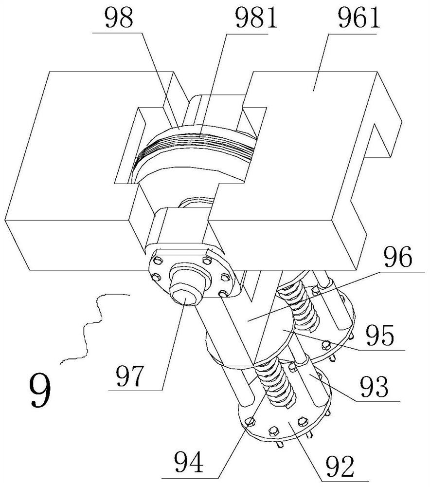 A scallop multi-stage conveying bionic shell opening device