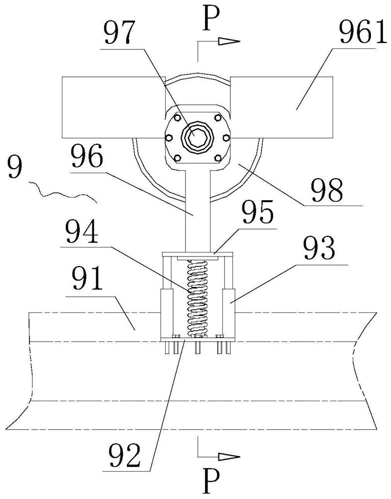 A scallop multi-stage conveying bionic shell opening device