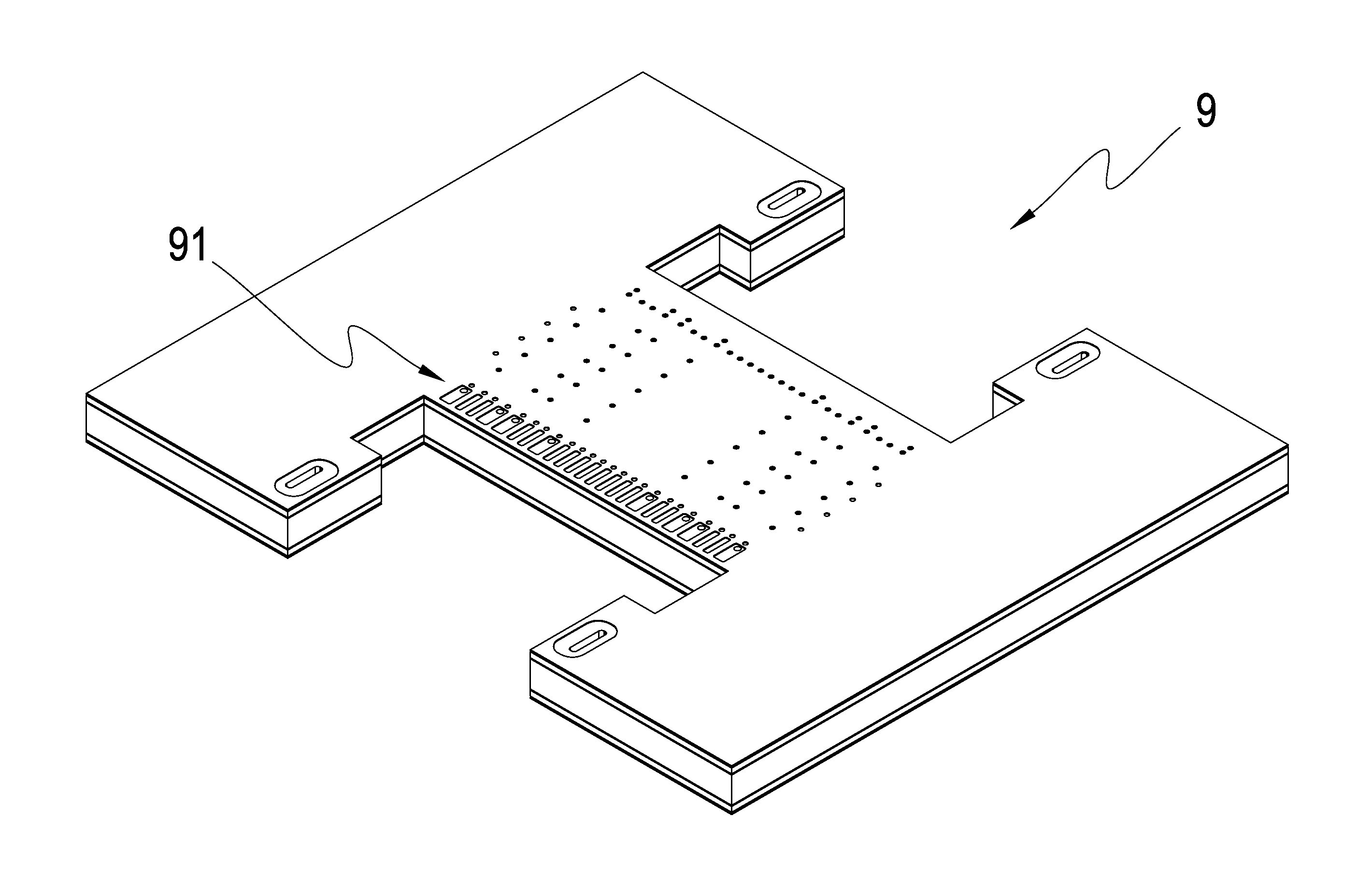 Stack structure of high frequency printed circuit board