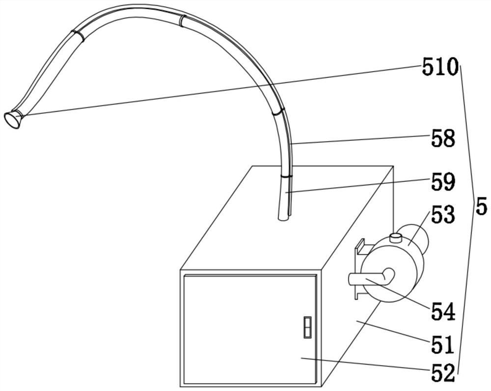 Engraving device for computer accessory machining and using method thereof