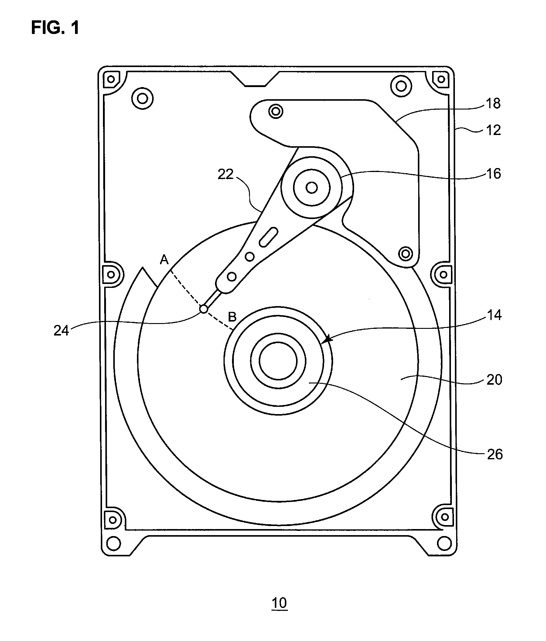 Method of manufacturing a disk drive having a base member, bearing unit, drive unit and hub