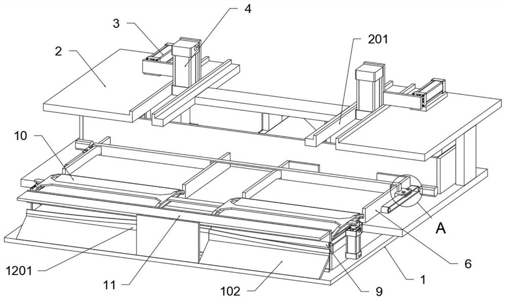 Efficient high-straightness cutting device for electrode foil