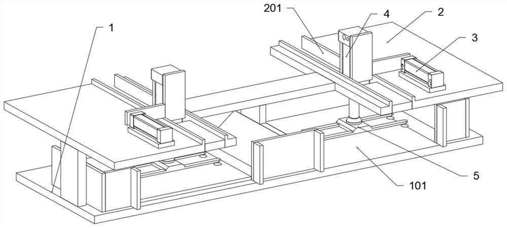 Efficient high-straightness cutting device for electrode foil