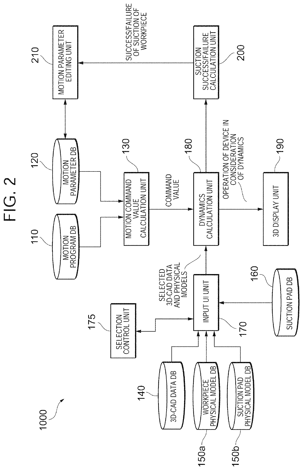 Device for outputting holding detection results