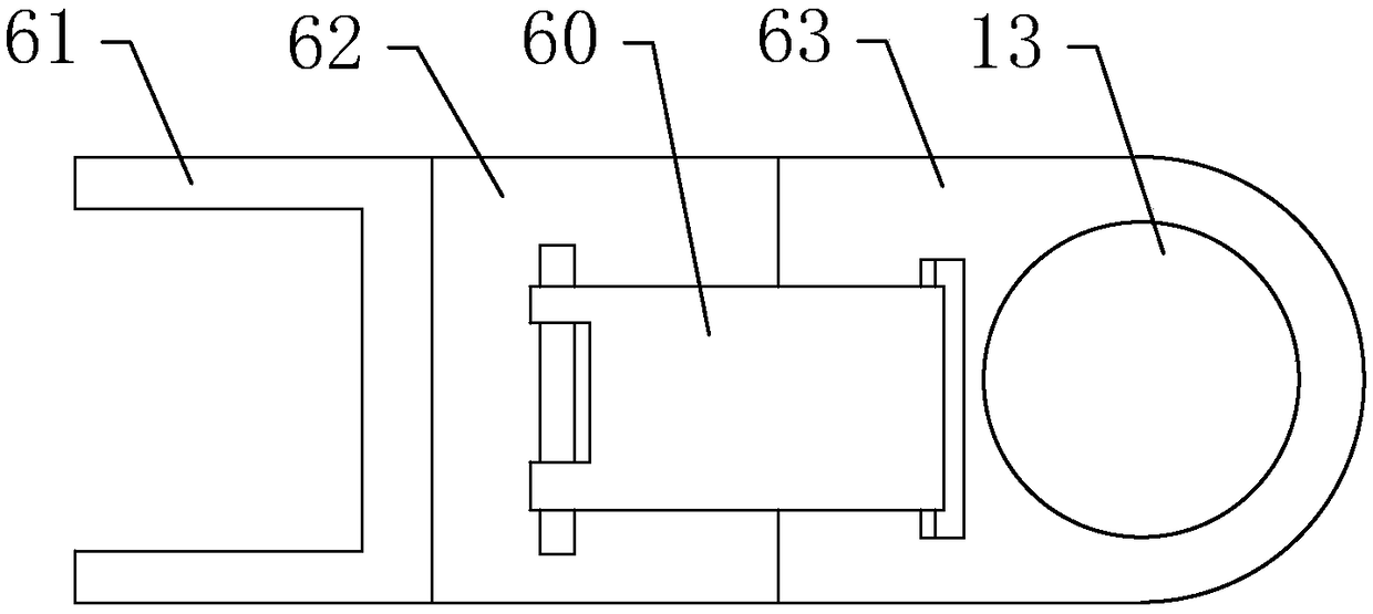 Hinge and enclosure structure