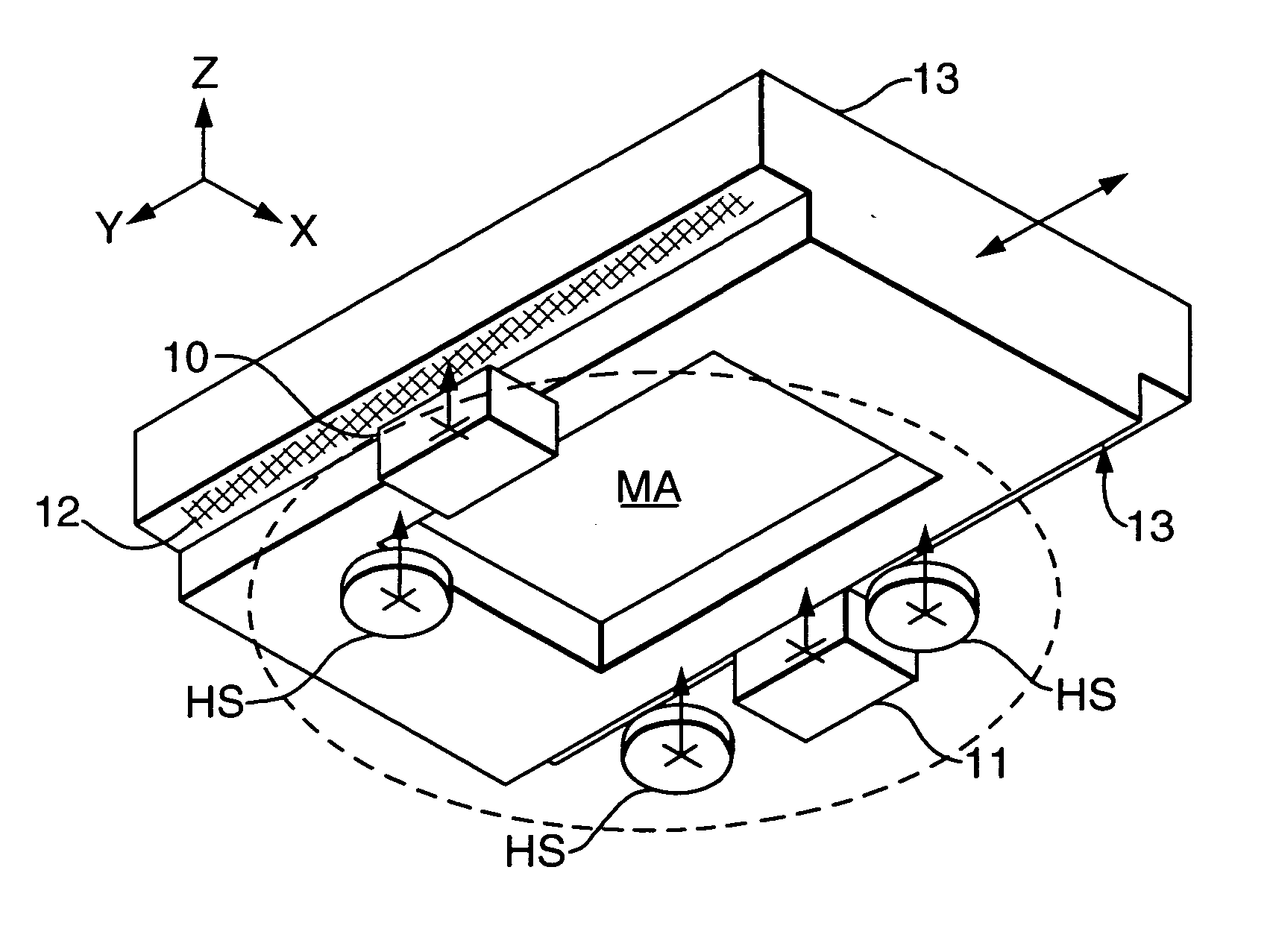 Lithographic apparatus, device manufacturing method and device manufacturing thereby