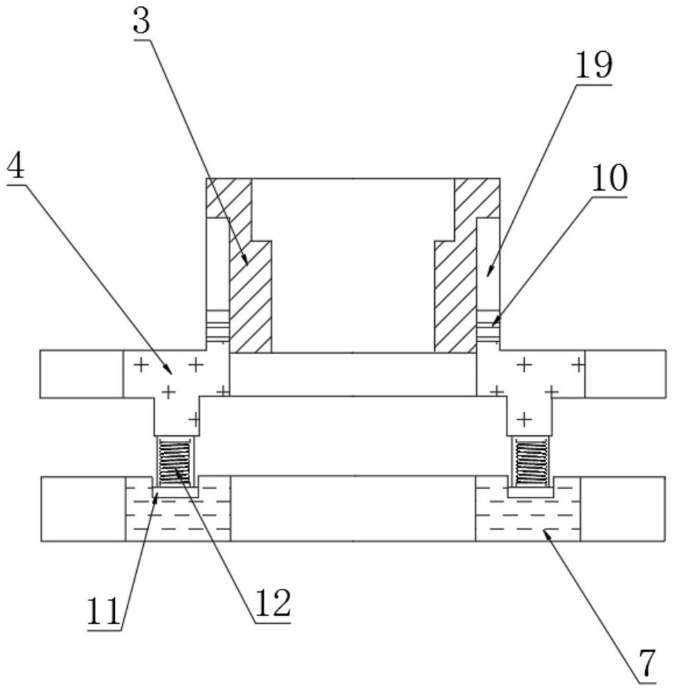 Rapid grinding device of stop valve