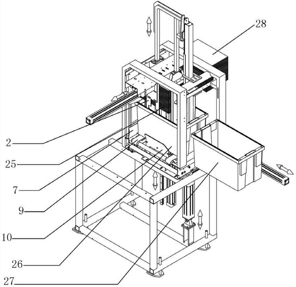 Mail stack and letter box separation equipment