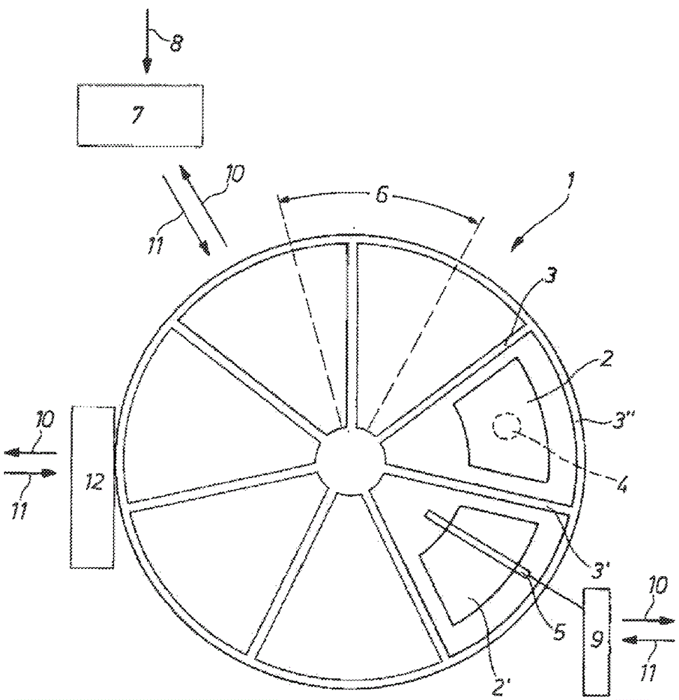 Method and apparatus for operating a screening wheel filter