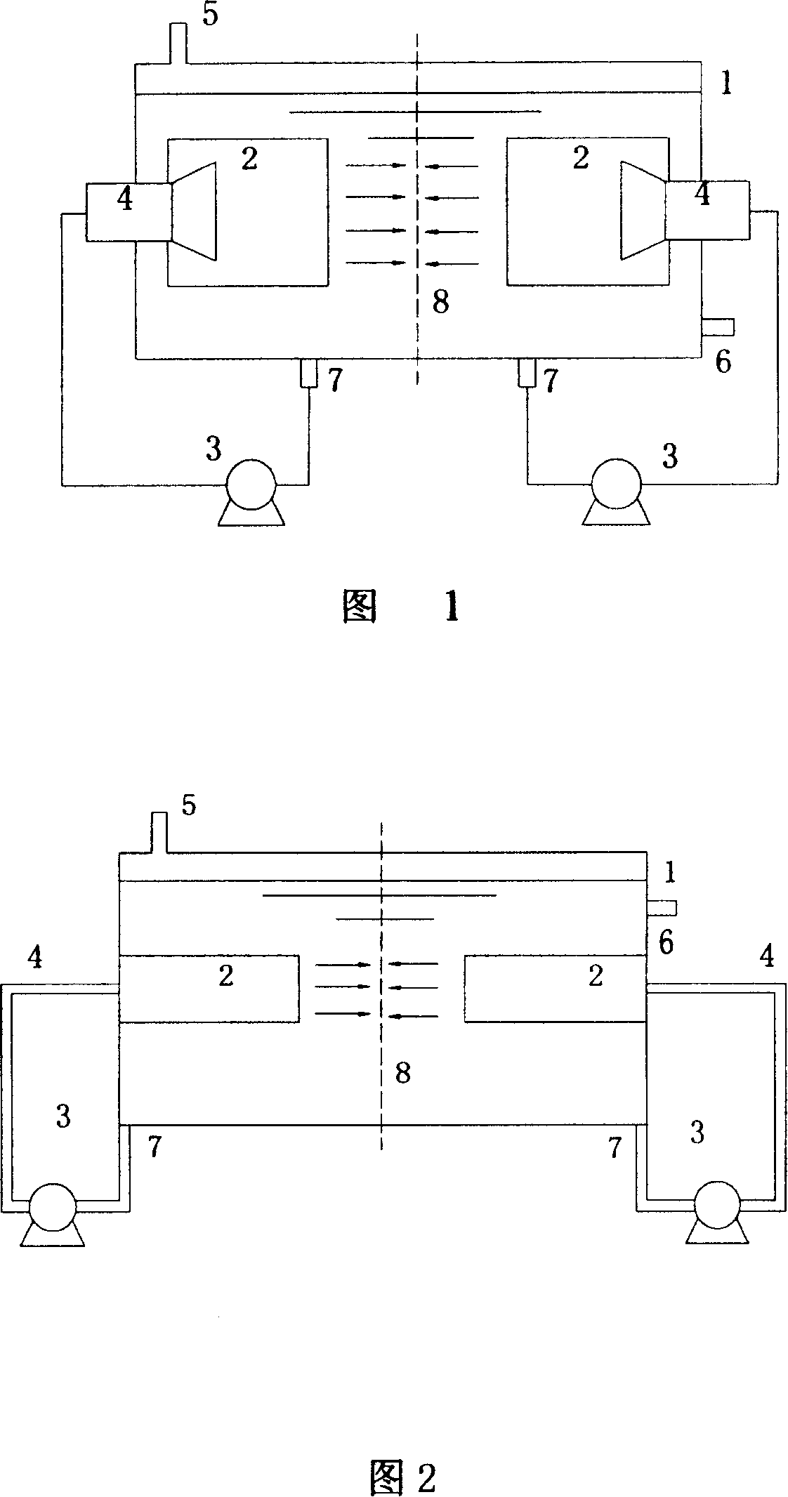 Impact flow reactor for liquid-phase reaction