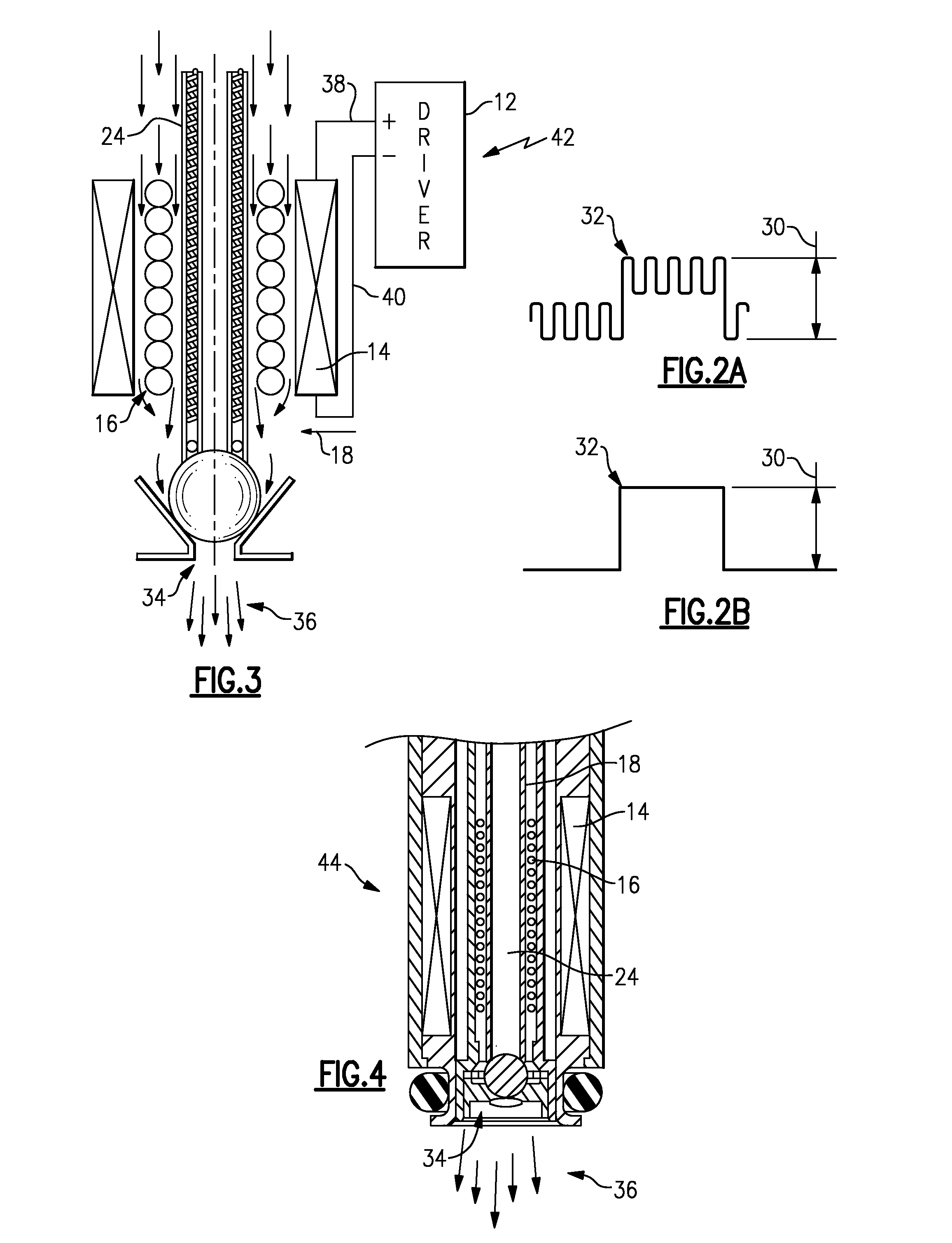 Inductive heated injector using voltage transformer technology