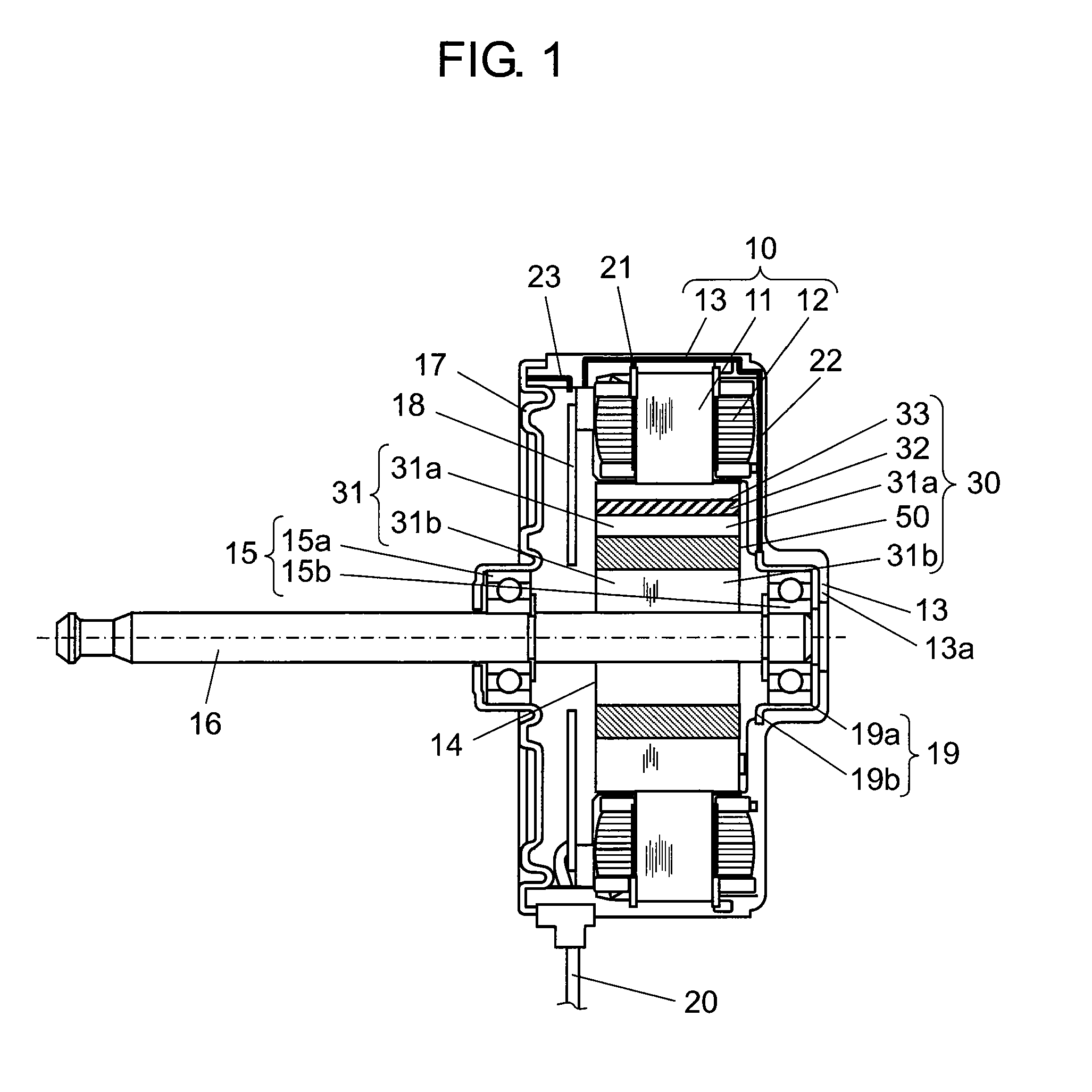 Electric motor and electric device provided therewith