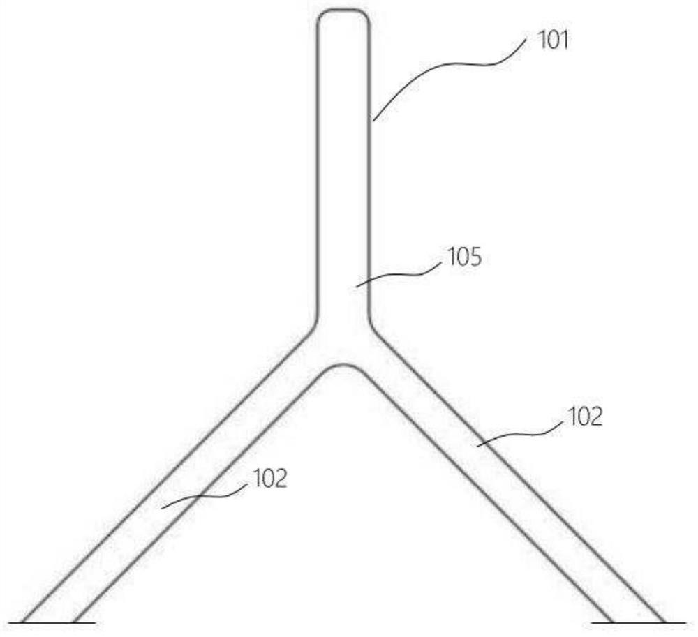 Developing structure, stent and thrombus removal system