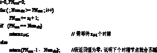 Random dormancy scheduling routing method for wireless sensor network