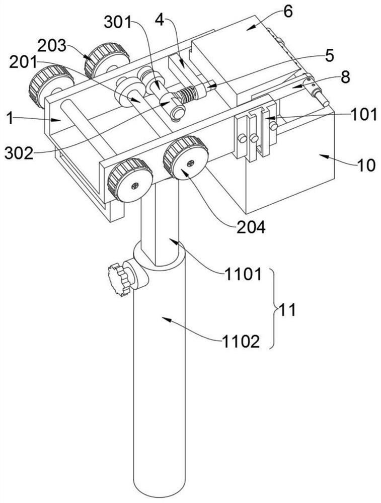 Wall surface leveling device for building decoration