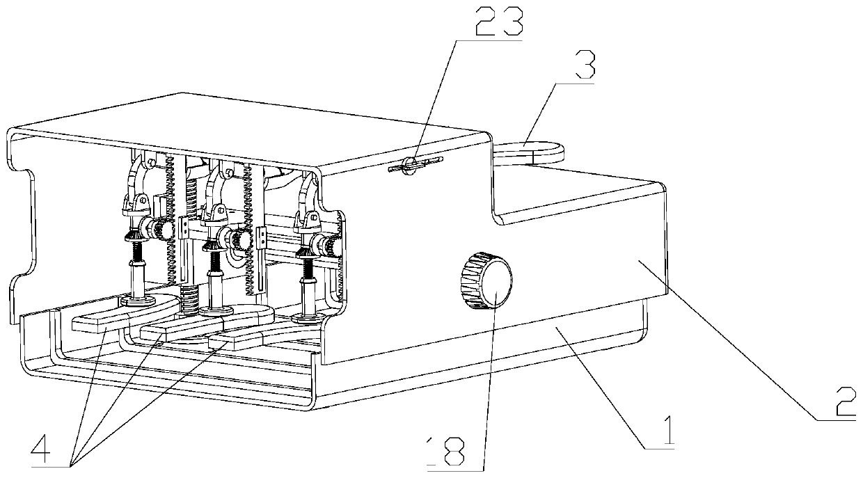 Piano pedal auxiliary device capable of adjusting height