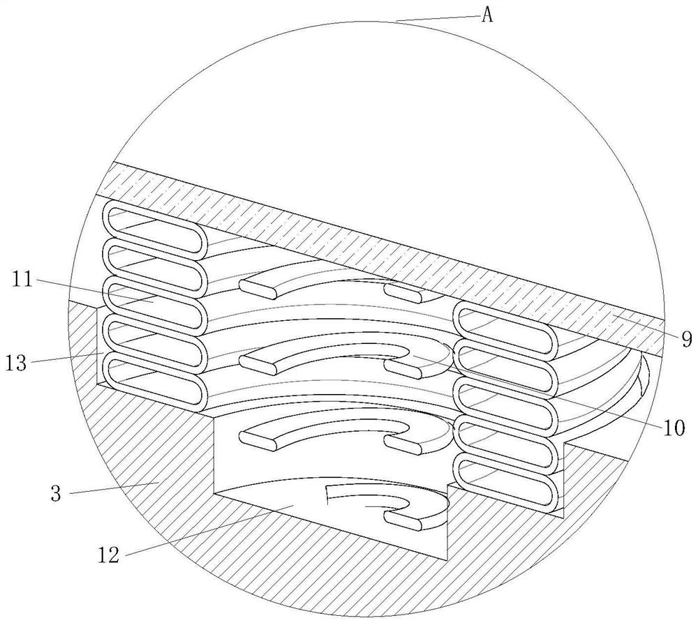 Waste lithium battery recycling device