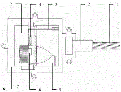 Generating vibration damper and anti-vibration generating device for overhead transmission line
