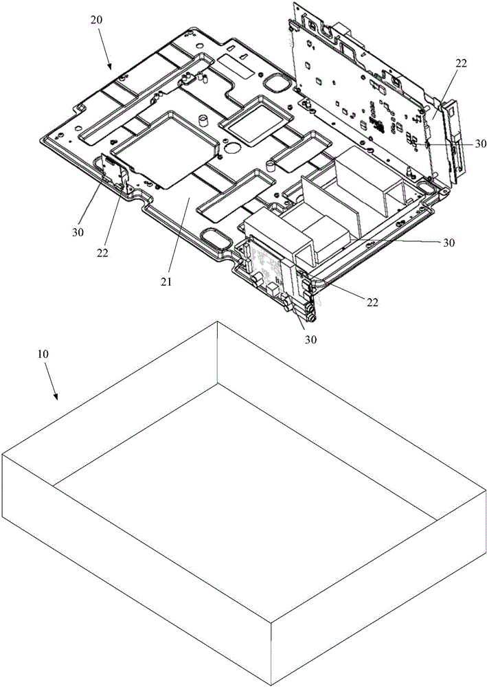 Electronic equipment circuit system architecture and laser theater equipment