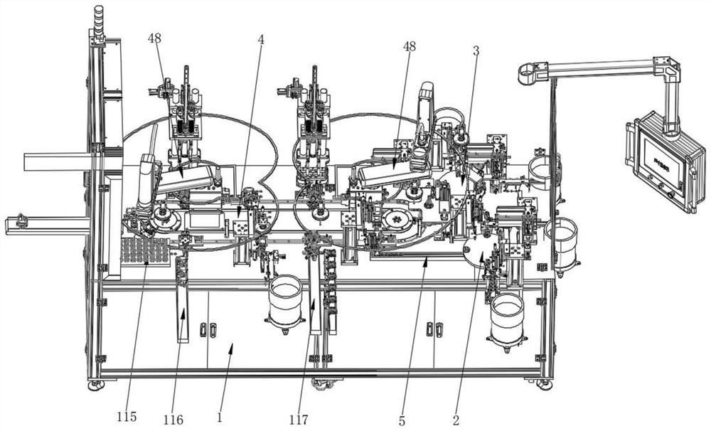 Water valve assembling equipment