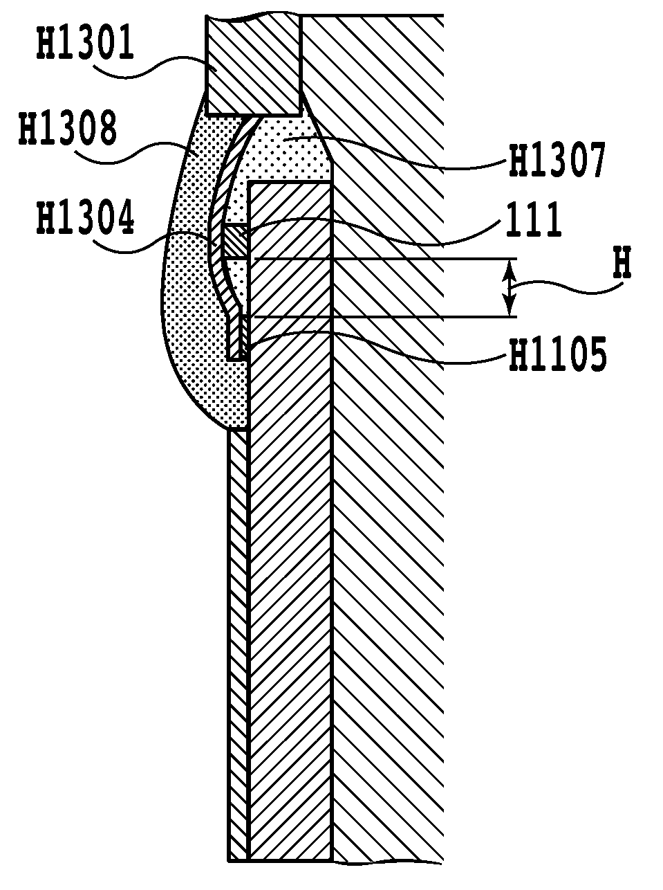 Inkjet print head and print element substrate for the same