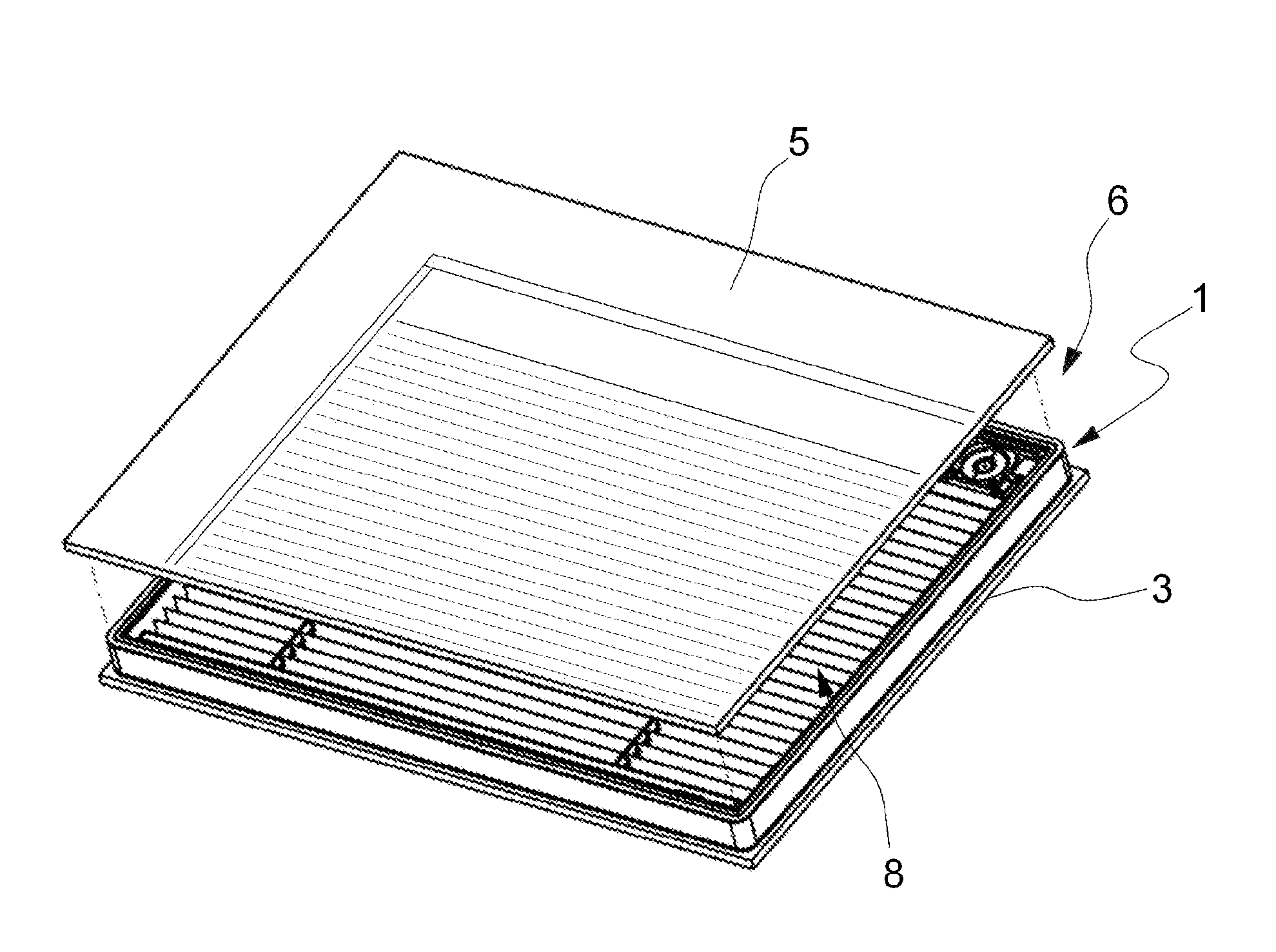 Double glazing system