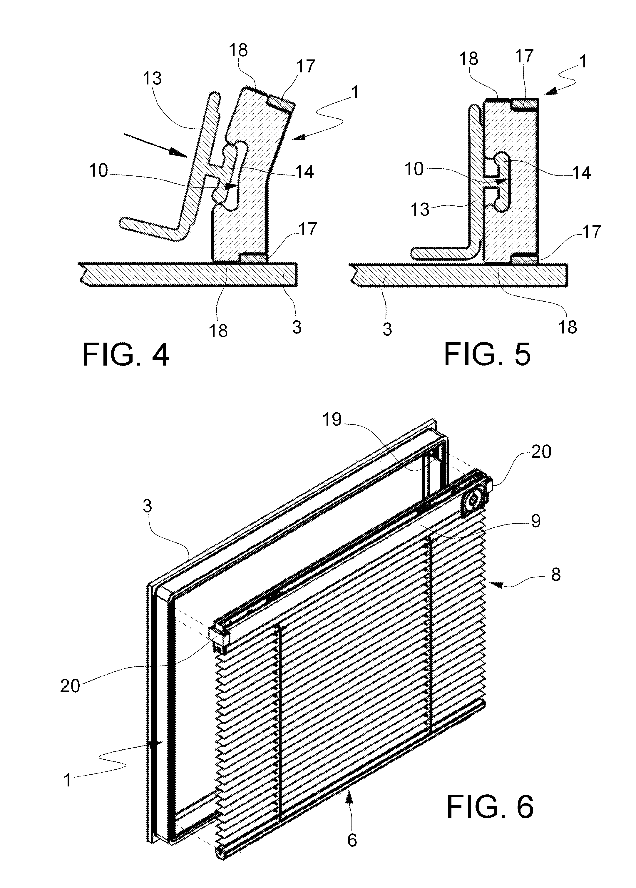 Double glazing system