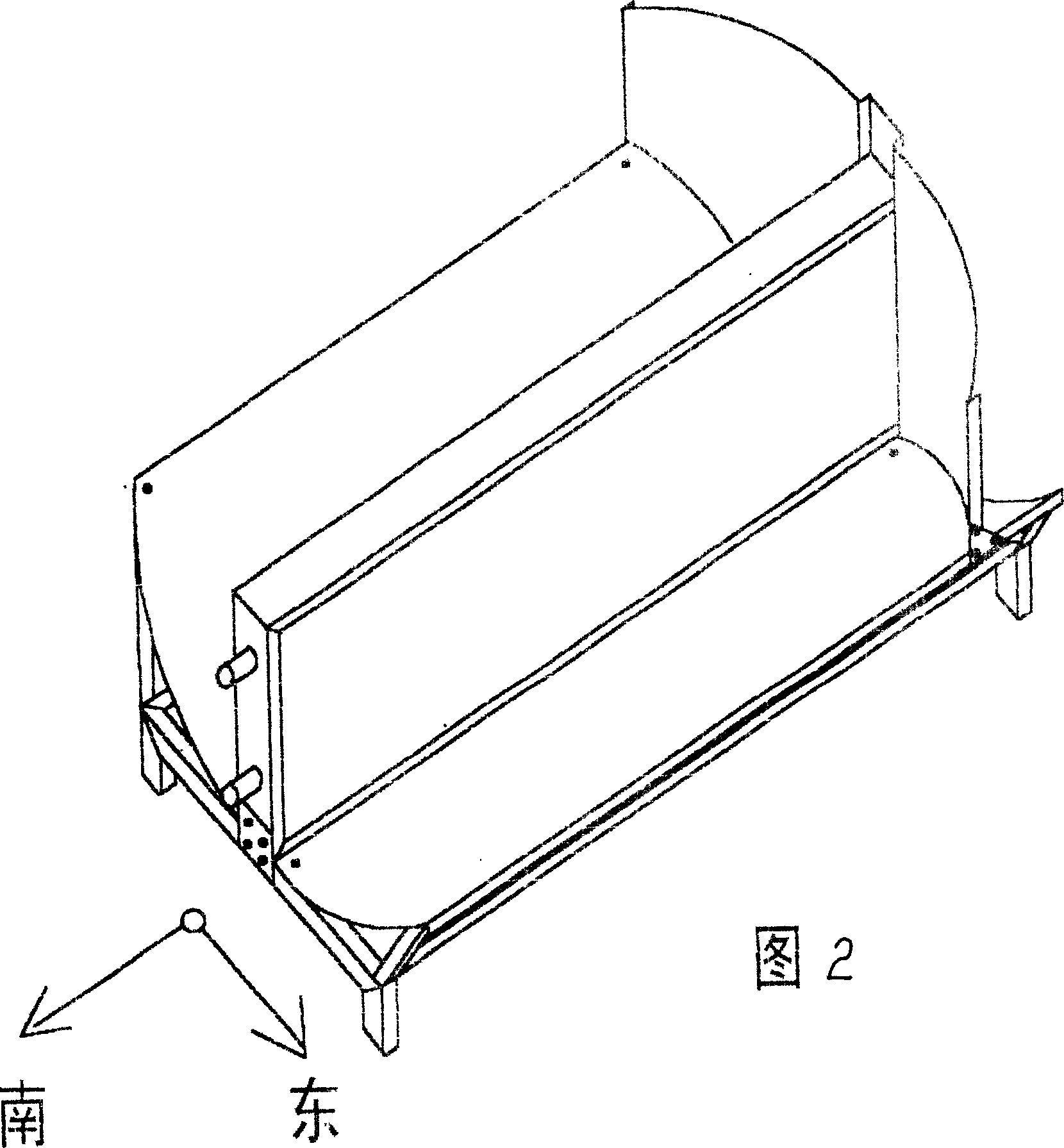 Solar energy three-dimensional concentrating collector