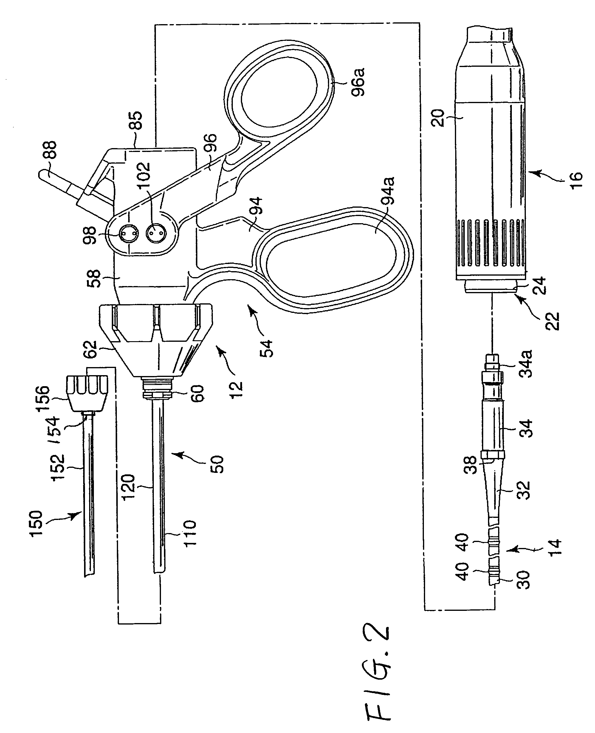 Treatment apparatus and treatment device for surgical treatments using ultrasonic vibration