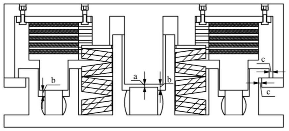 Multi-dimensional vibration isolation device and vibration isolation method for slab ballastless track