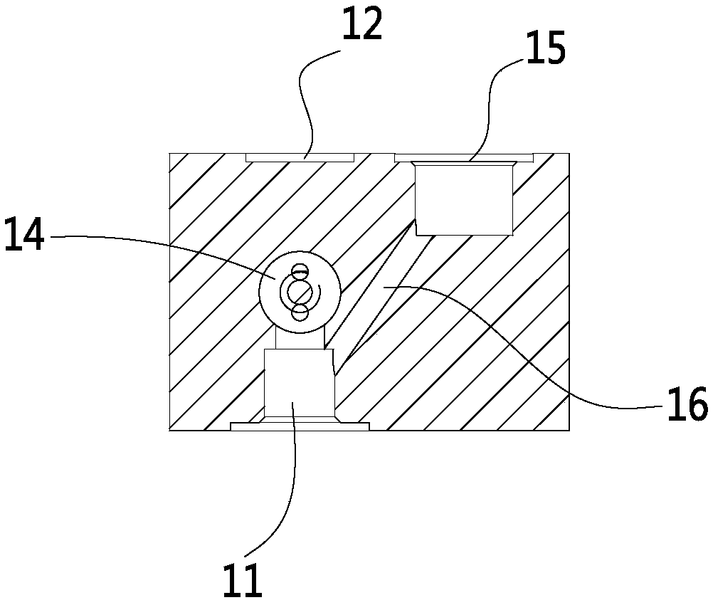 Expansion valve and gas supplementing and enthalpy increasing system