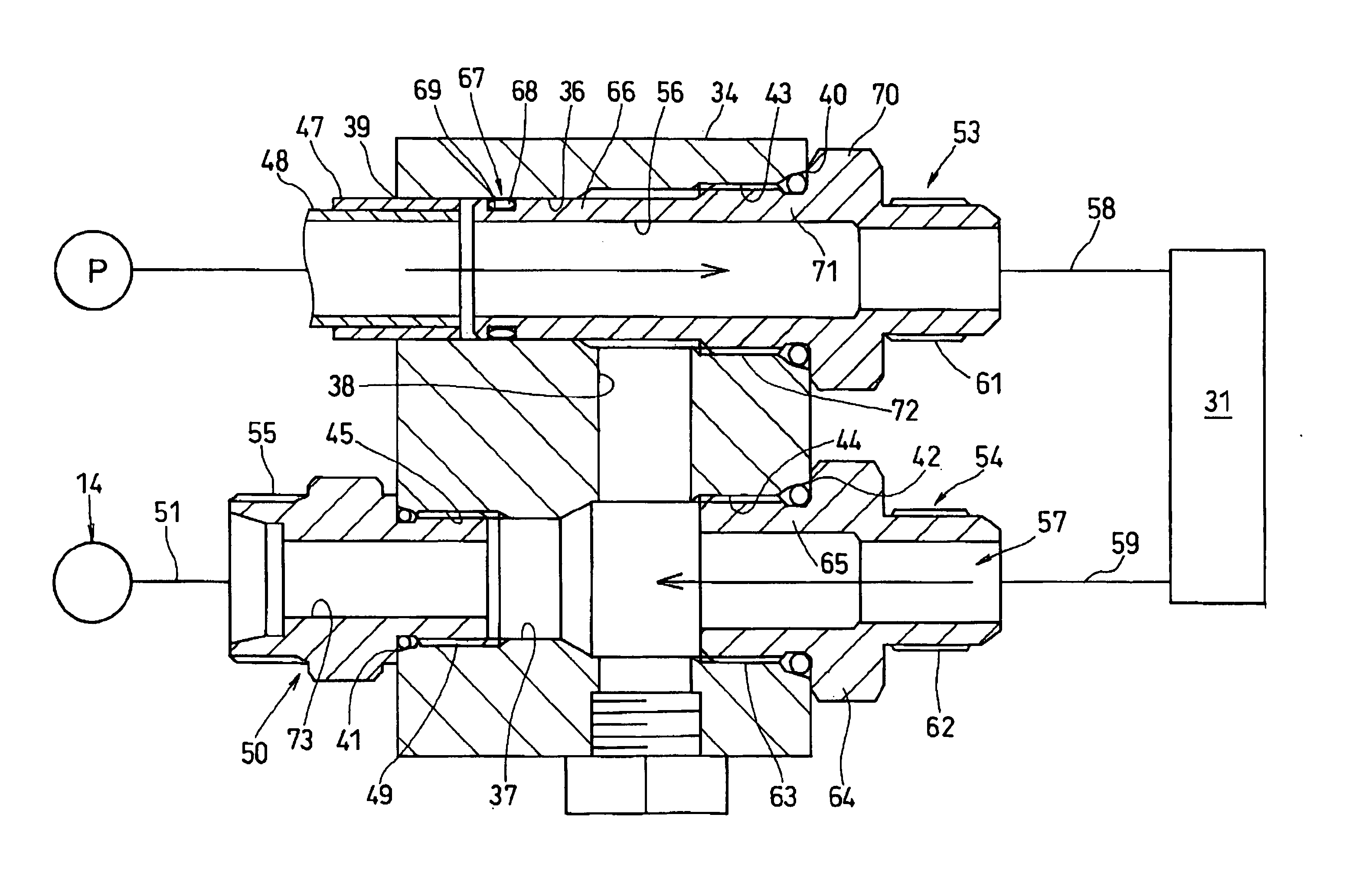 Front loader joint