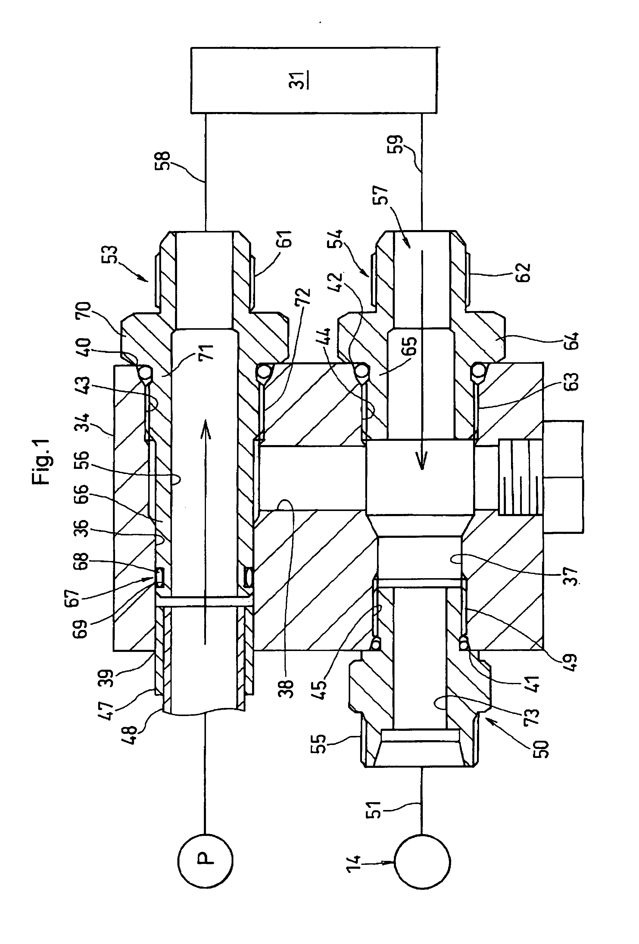 Front loader joint