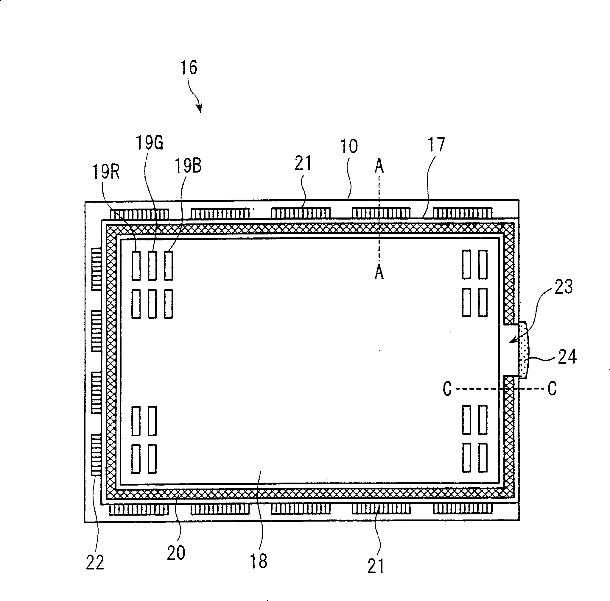 Liquid crystal display with transparent conductive film on coated formed sandwich insulation film