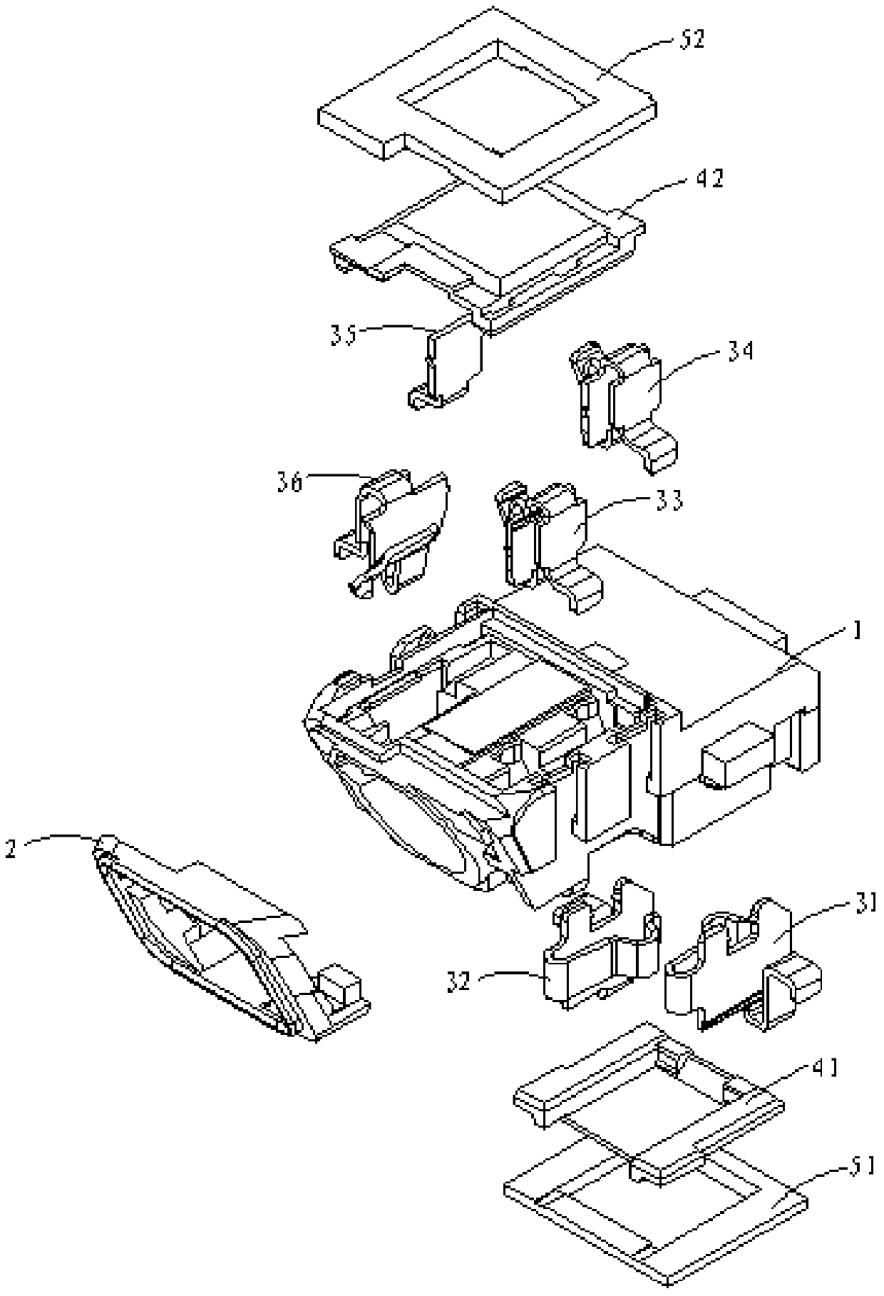 Earphone connector and its preparation method, mobile terminal with the earphone connector