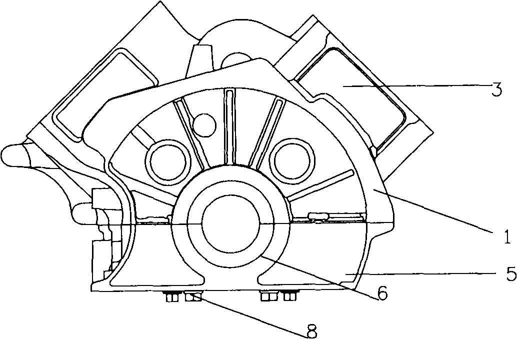 V-type engines cylinder