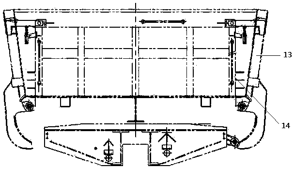 A device for preventing accidental opening of the side door of a self-rolling vehicle