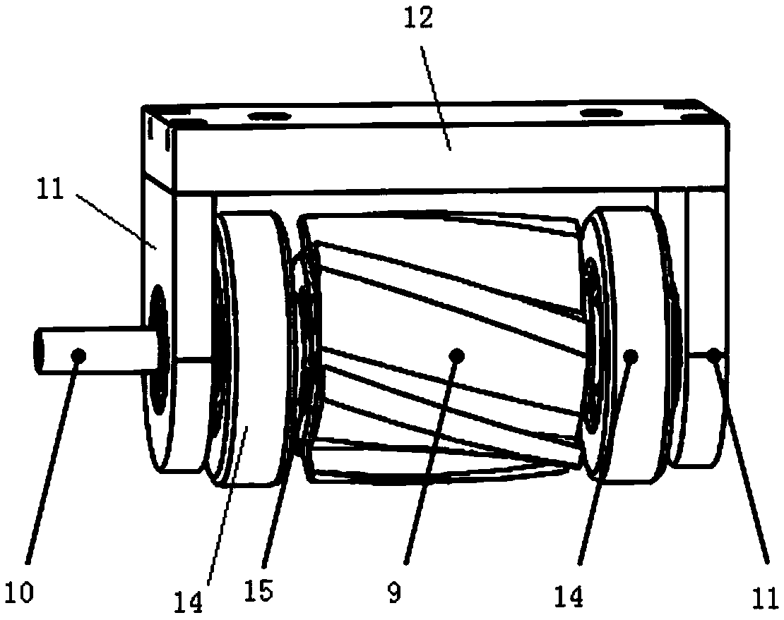 Handheld weld joint polishing device capable of protecting welding base materials, and working method