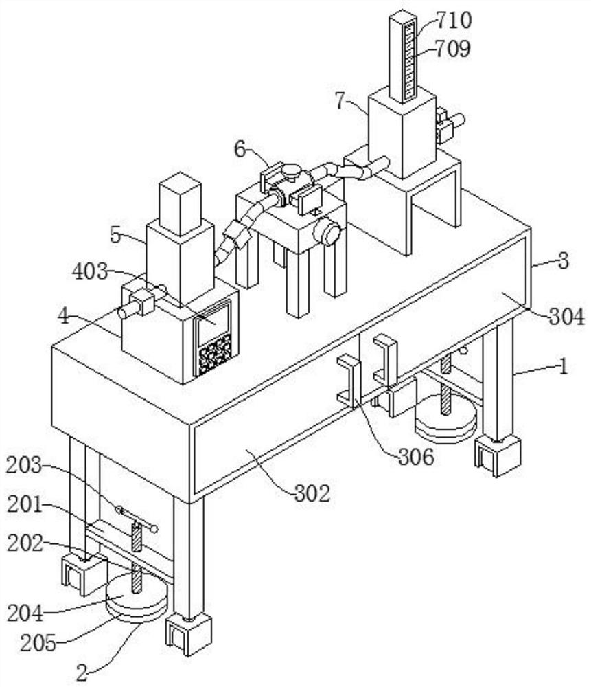 Sealing performance testing device for valve production for rocket engine