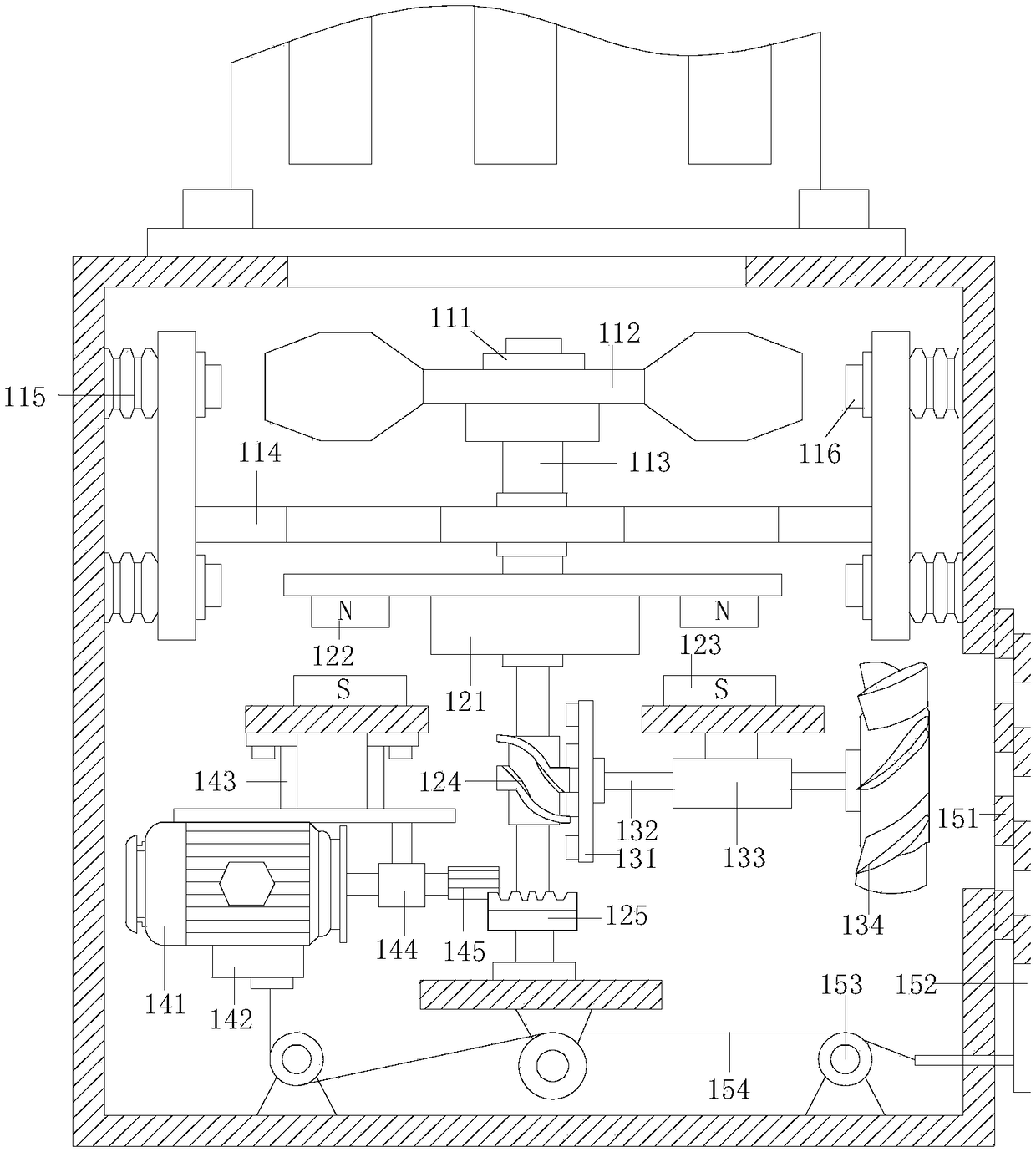 Water outlet air purification device of beauty equipment