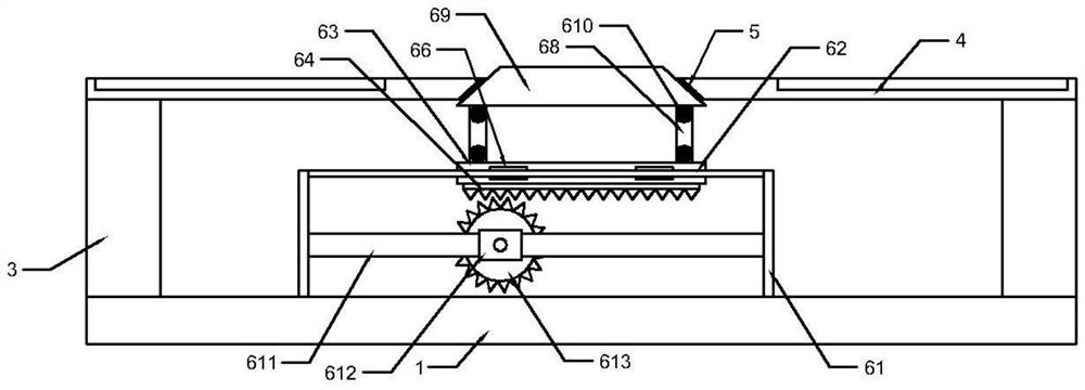 A clamping and processing device for pcb board processing in the production process of electronic parts