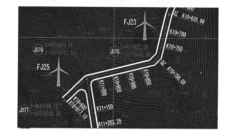 Method for arranging tribit vectorized wind turbine