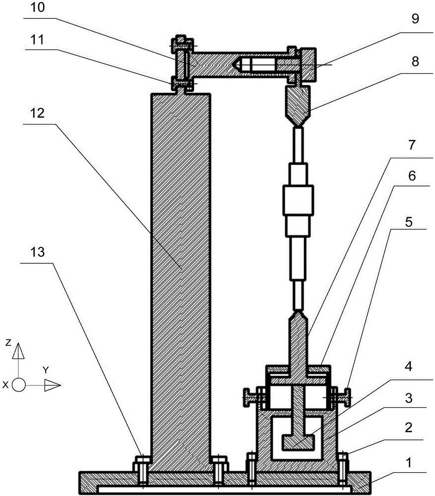 High-precision axial length measurement device