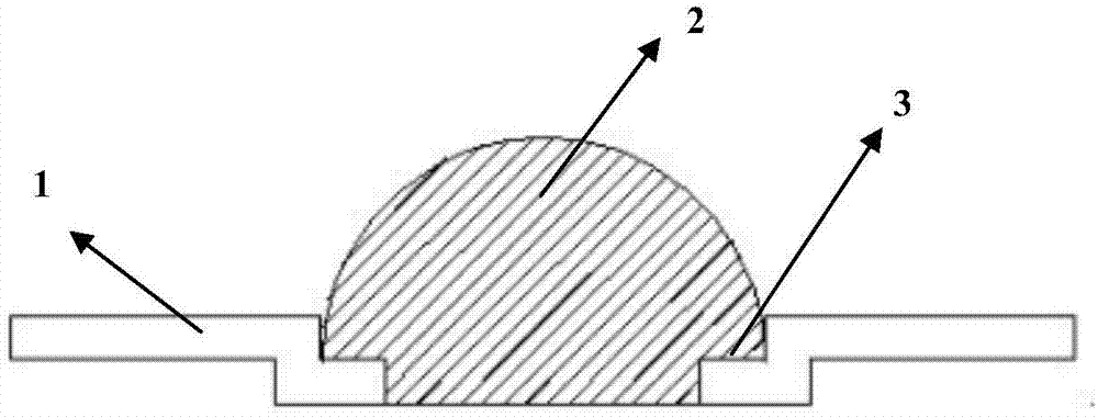 Preparation method for LED packaging cover plate