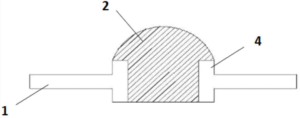 Preparation method for LED packaging cover plate